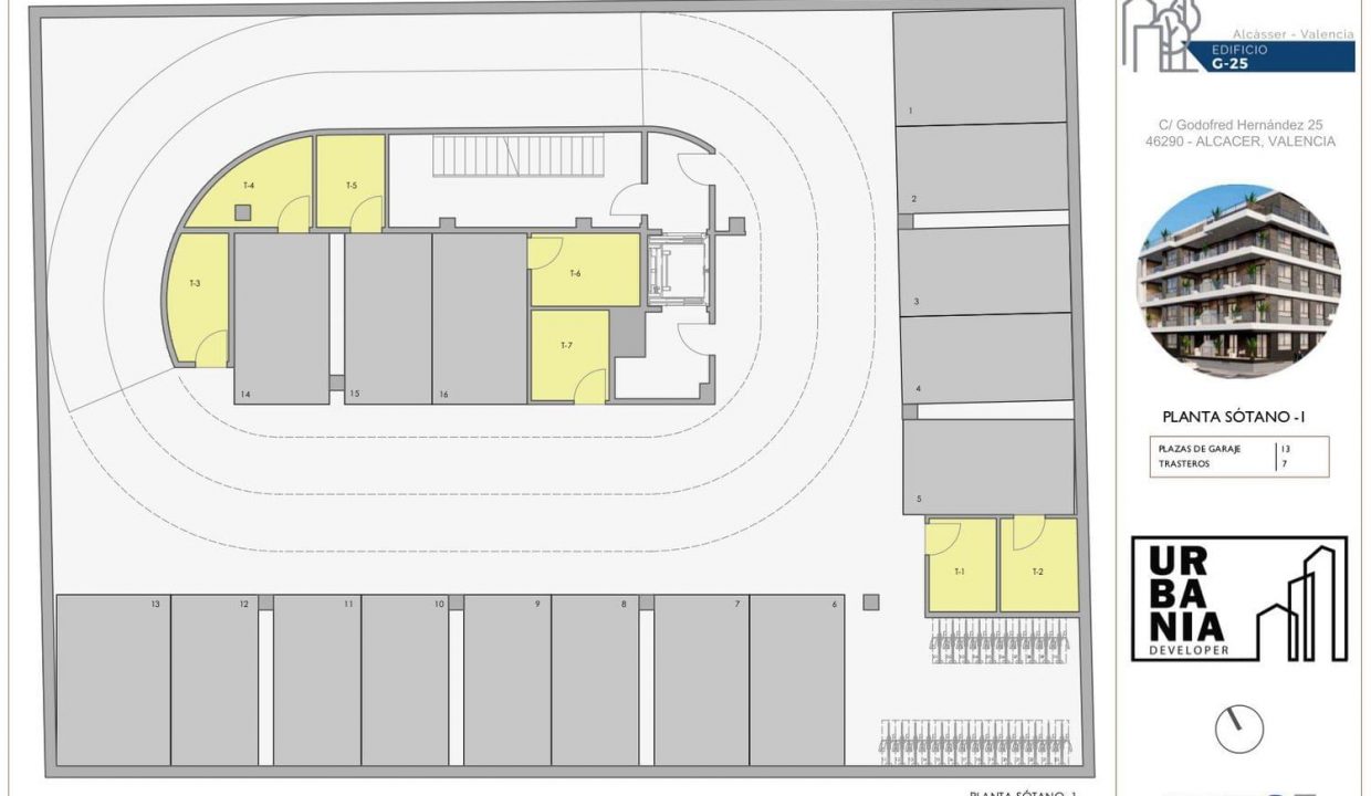 Promoción Edificio G-25, obra nueva en Alcácer (Revista)
