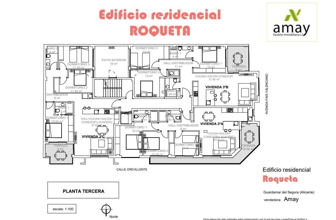 Promoción Edificio Roqueta, obra nueva en Guardamar del Segura (Revista)