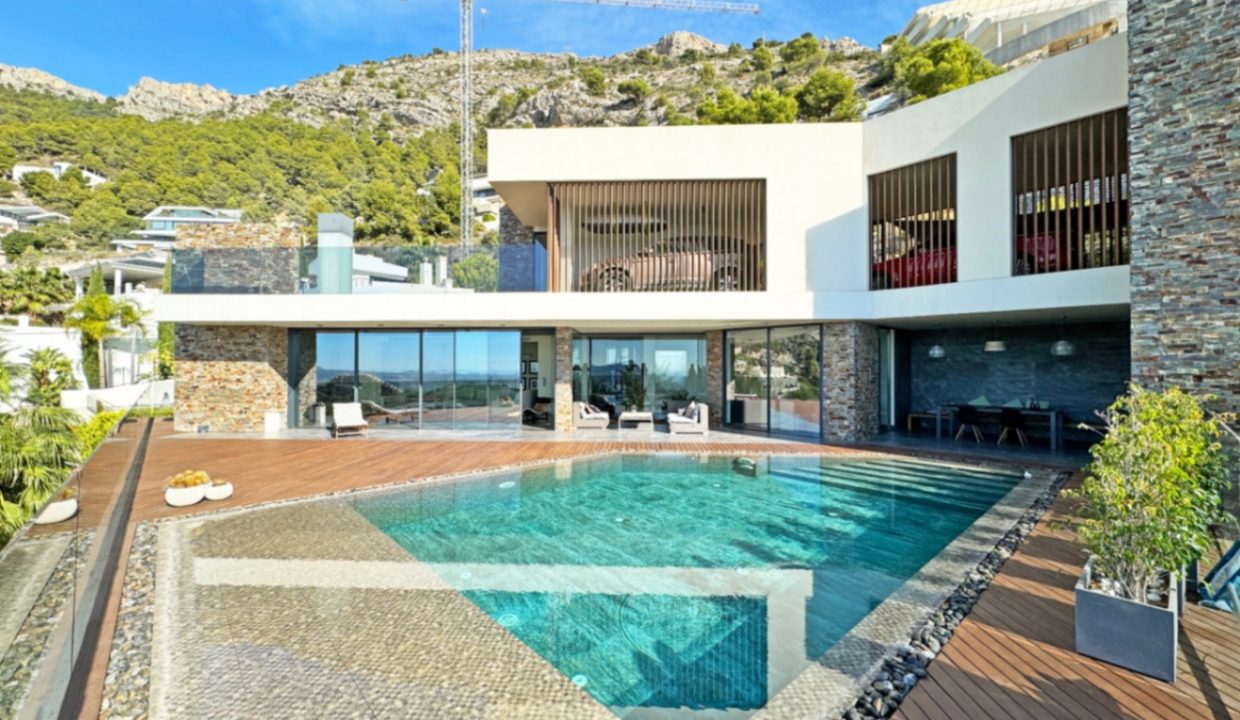 Promoción Espectacular villa moderna, obra nueva en Altea (Revista)
