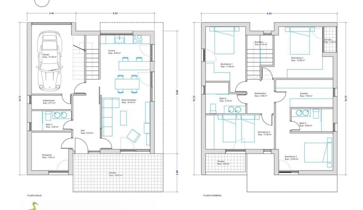 Promoción Villas del Arroyo, obra nueva en Azoños (Revista)