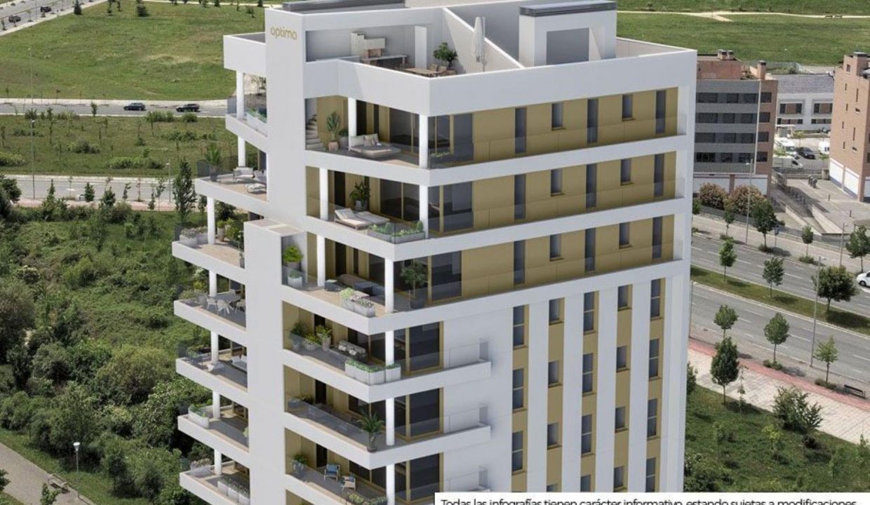 Promoción Torre Optima Salburua, obra nueva en Vitoria (Revista)
