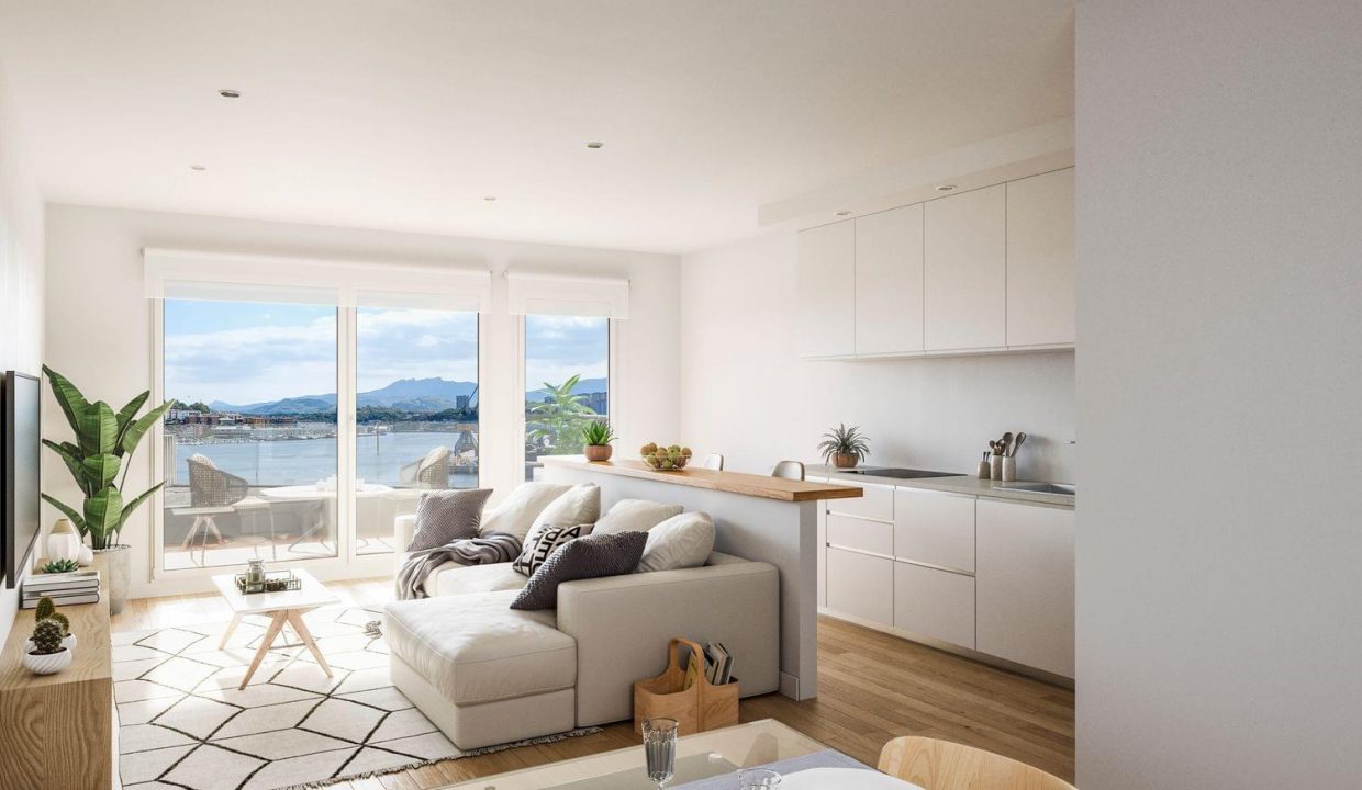 Promoción en Pasai San Pedro - Edificio Badia, obra nueva en Pasajes (Revista)