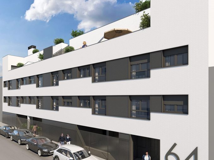 Promoción Residencial Quintana, obra nueva en Madrid (Revista)