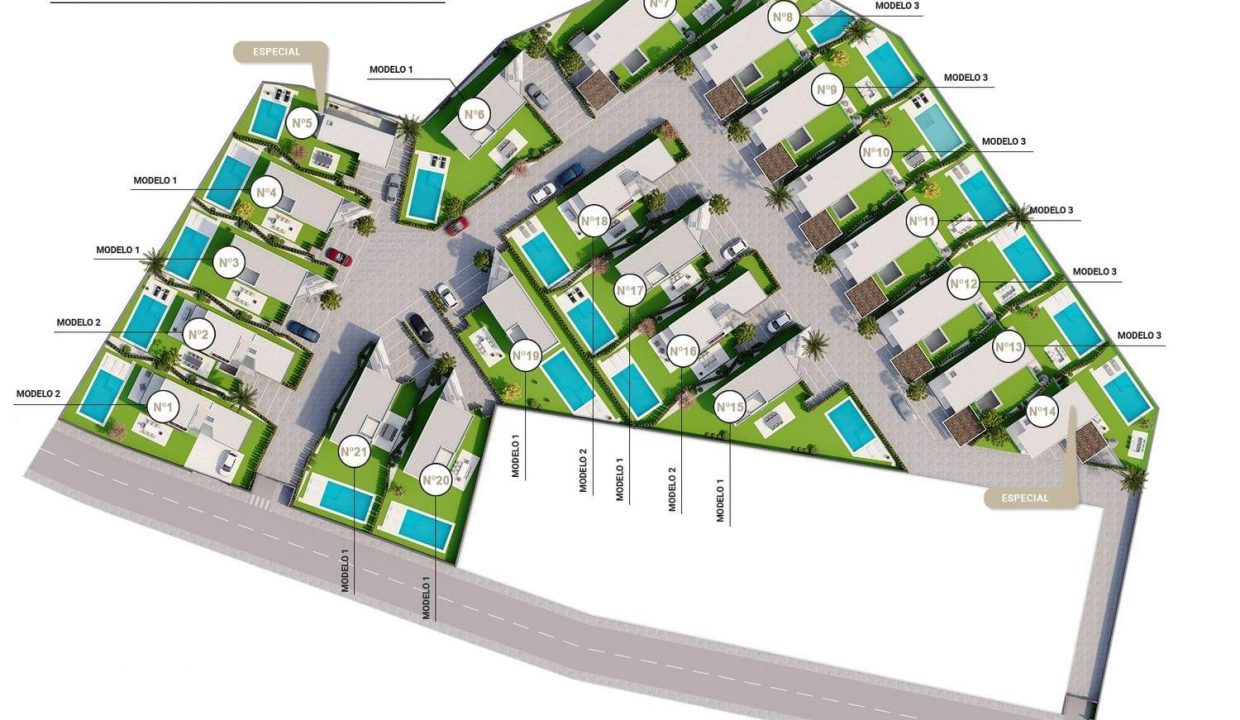Promoción Villas de la Font, obra nueva en San Juan de Alicante (Revista)