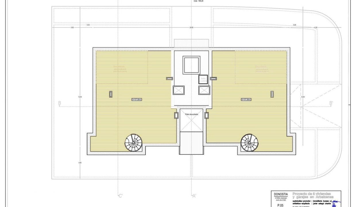 Promoción Nuevo edificio de viviendas en Arbaizenea, obra nueva en San Sebastián (Revista)