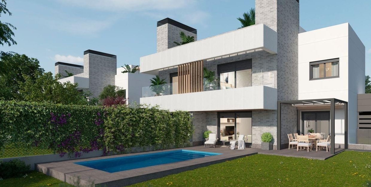 Promoción Villas del Parque 2, obra nueva en Boadilla del Monte (Revista)
