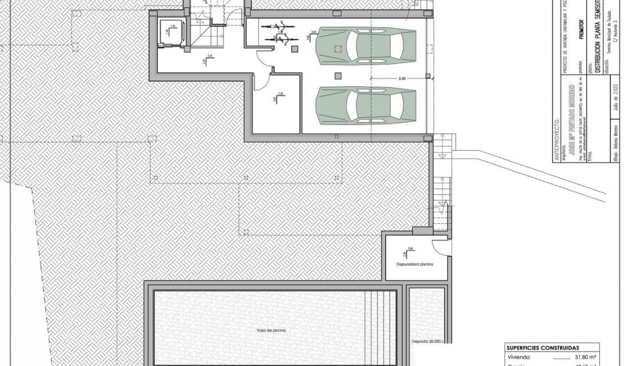 Promoción Avutarda El Portet, obra nueva en Teulada (Revista)