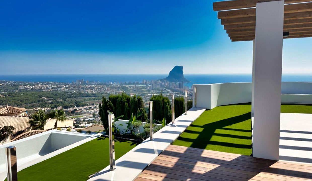 Promoción Villa de lujo con un estilo moderno e innovador,, obra nueva en Calpe (Revista)