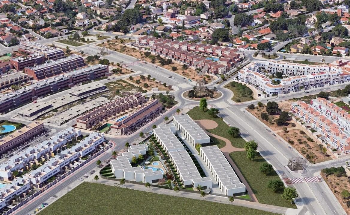 Promoción Habitat Jardines de Benagéber, obra nueva en Colinas de San Antonio (Revista)
