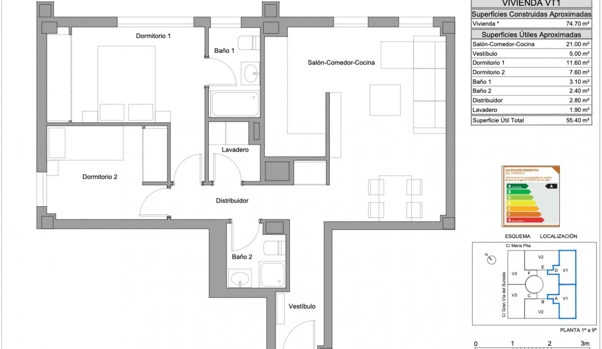 Promoción Residencial Vistahermosa, obra nueva en Madrid (Revista)