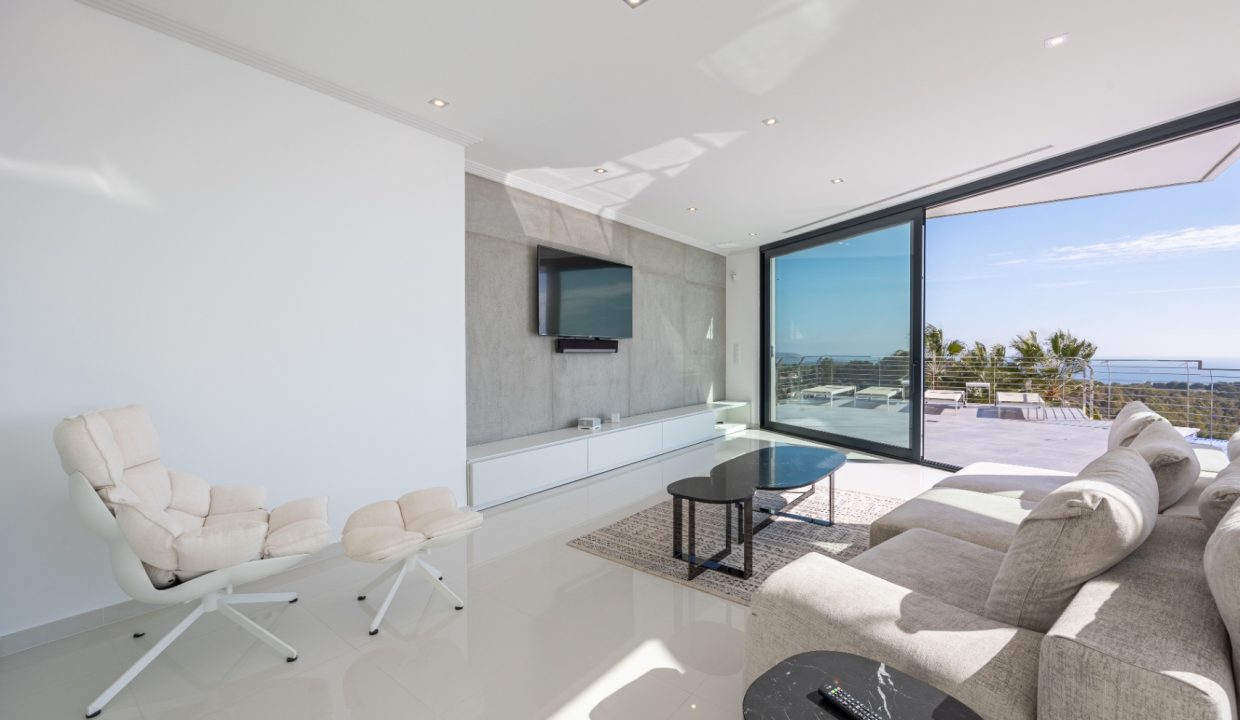Promoción Impresionante villa en el pintoresco pueblo, obra nueva en Benisa (Revista)