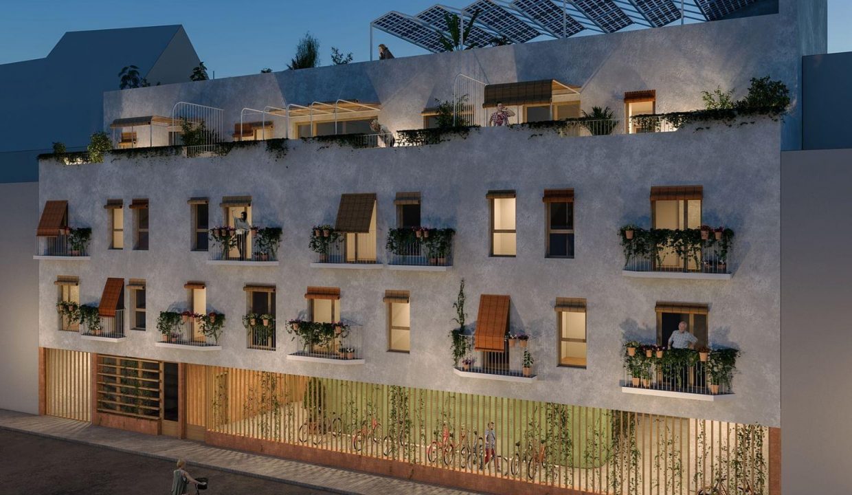 Promoción Covivienda Ecológica Edificio Pirita, obra nueva en Madrid (Revista)