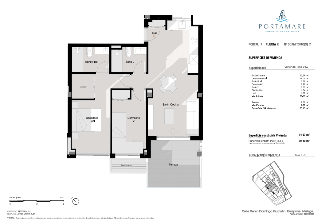 Promoción PORTAMARE, obra nueva en Estepona (Revista)