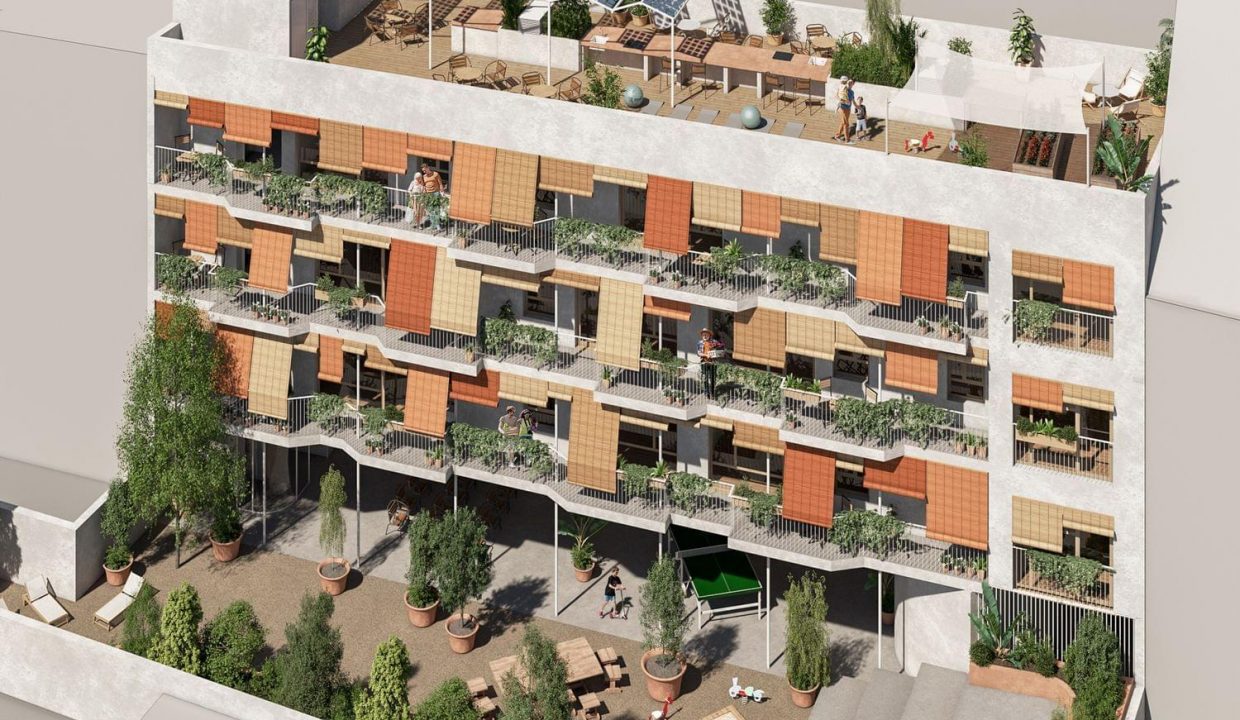 Promoción Covivienda Ecológica Edificio Pirita, obra nueva en Madrid (Revista)