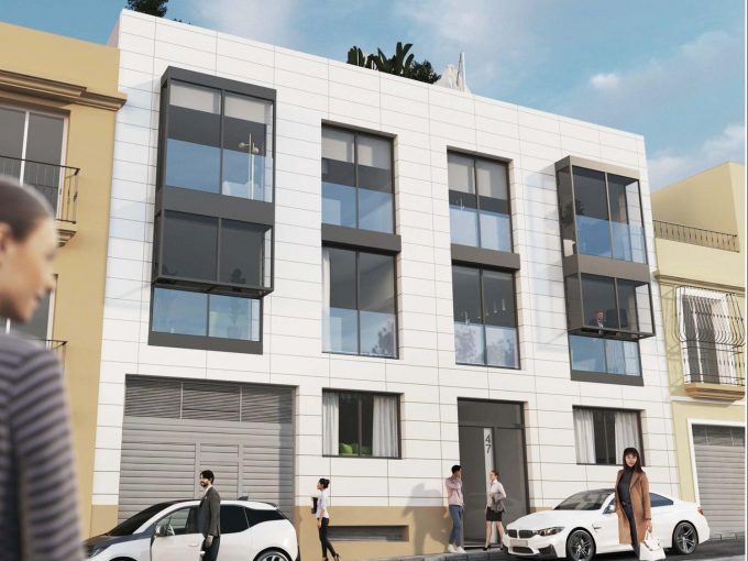 Promoción Calle la Palma, obra nueva en Almería (Revista)