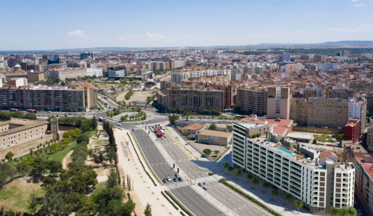 Promoción Aljaferia Suites, obra nueva en Zaragoza (Revista)