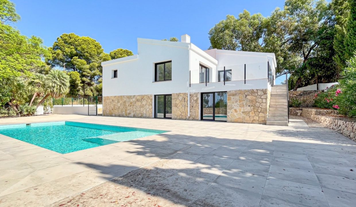 Promoción Fabulosa villa de estilo moderno, obra nueva en Altea (Revista)