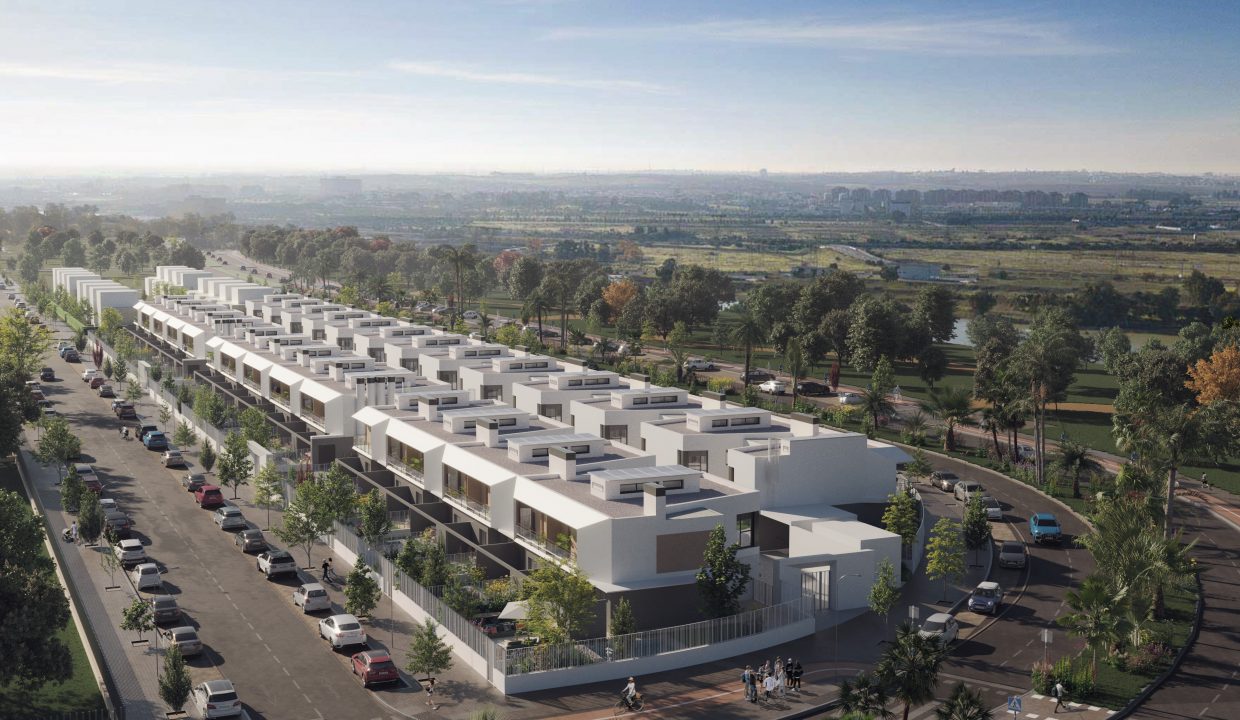 Promoción Villas del Támesis, obra nueva en Sevilla (Revista)