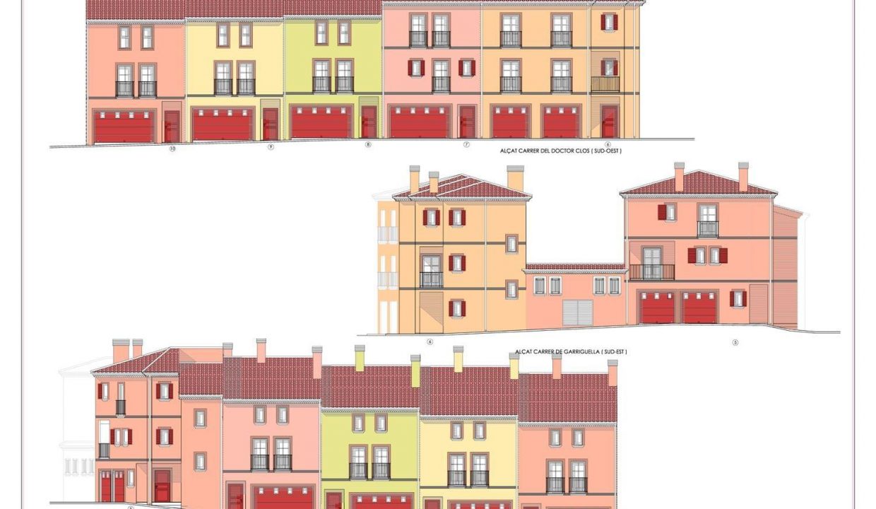 Promoción 10 cases Peralada poble, obra nueva en Peralada (Revista)