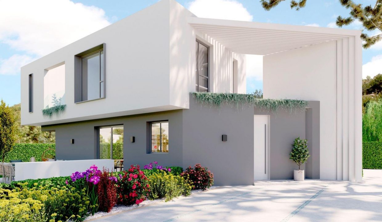 Promoción Villas de la Font, obra nueva en San Juan de Alicante (Revista)