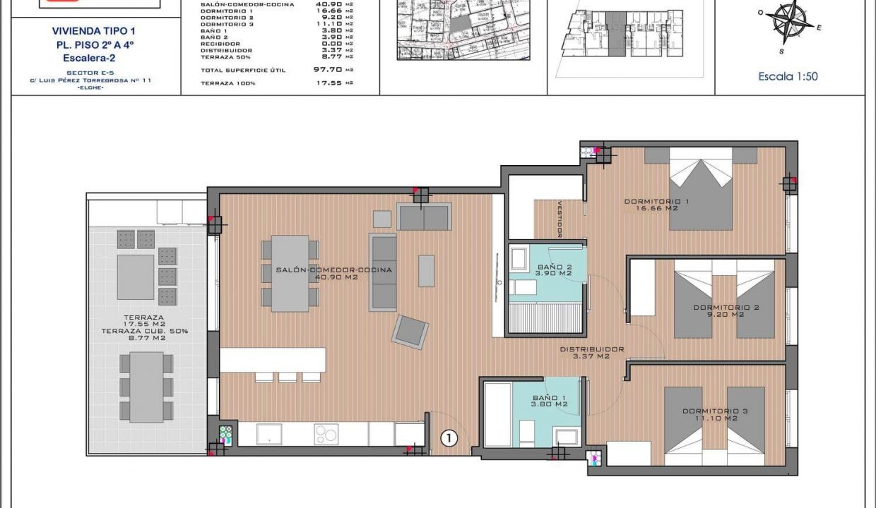 Promoción Edificio Alexander, obra nueva en Elche (Revista)