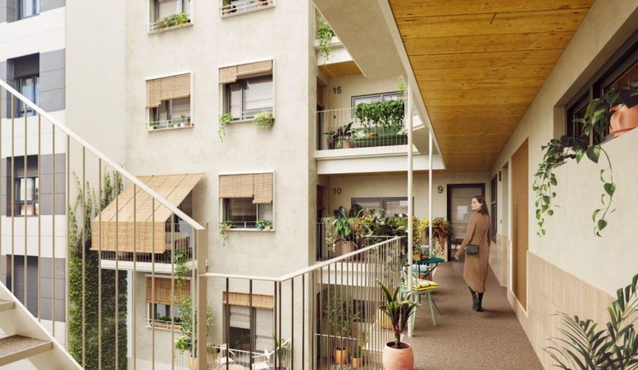 Promoción Covivienda ecológica Tomás Bretón, obra nueva en Madrid (Revista)