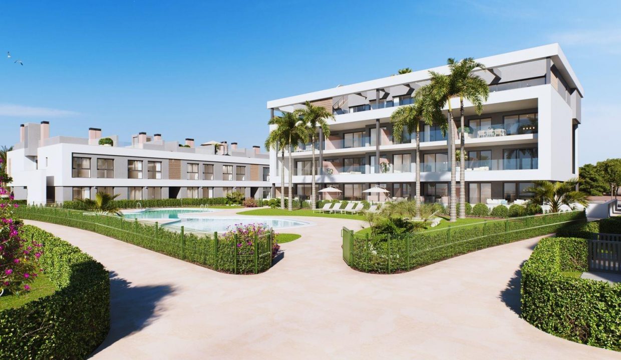 Promoción Apartamentos, adosados y villas Los Alcázares, Murcia, obra nueva en Los Alcázares (Revista)