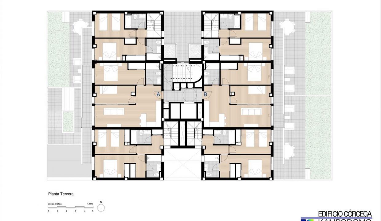 Promoción Edificio Córcega, obra nueva en Valdemoro (Revista)