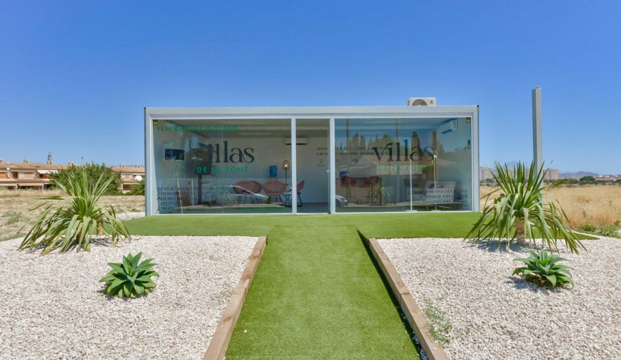 Promoción Villas de la Font, obra nueva en San Juan de Alicante (Revista)