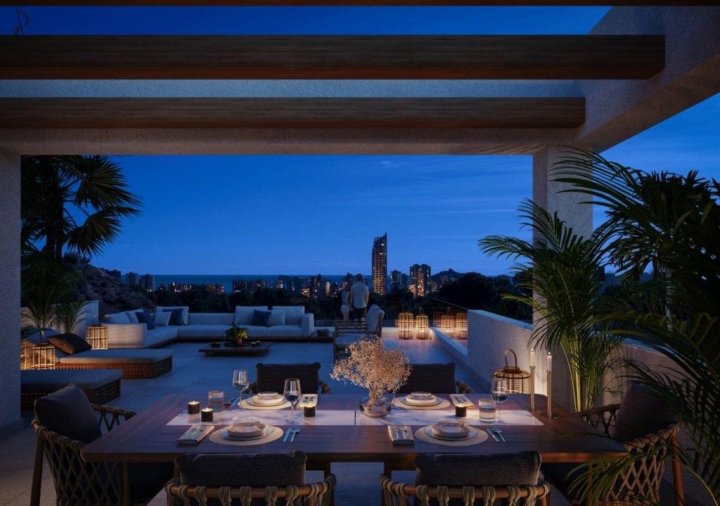 Promoción Sierra Cortina, obra nueva en Finestrat (Revista)