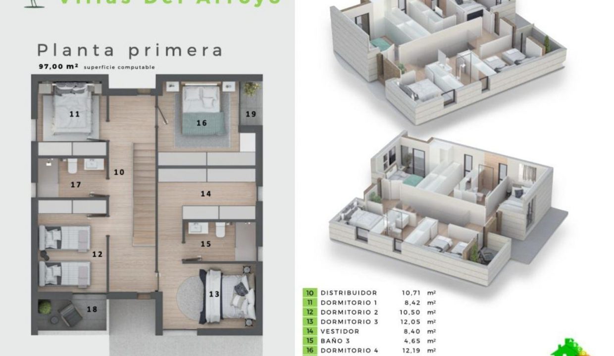 Promoción Villas del Arroyo, obra nueva en Azoños (Revista)