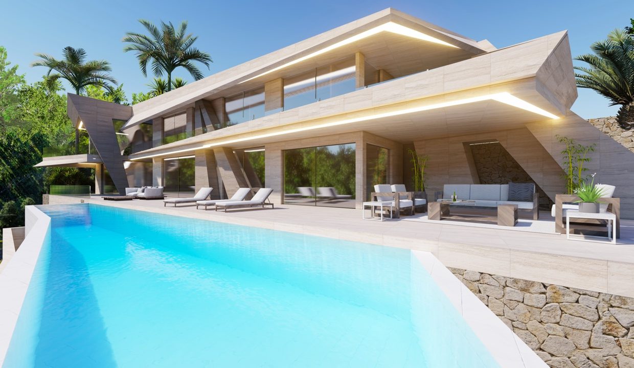 Promoción Cautivadora villa de proyecto contemporáneo, obra nueva en Costera del Mar (Revista)