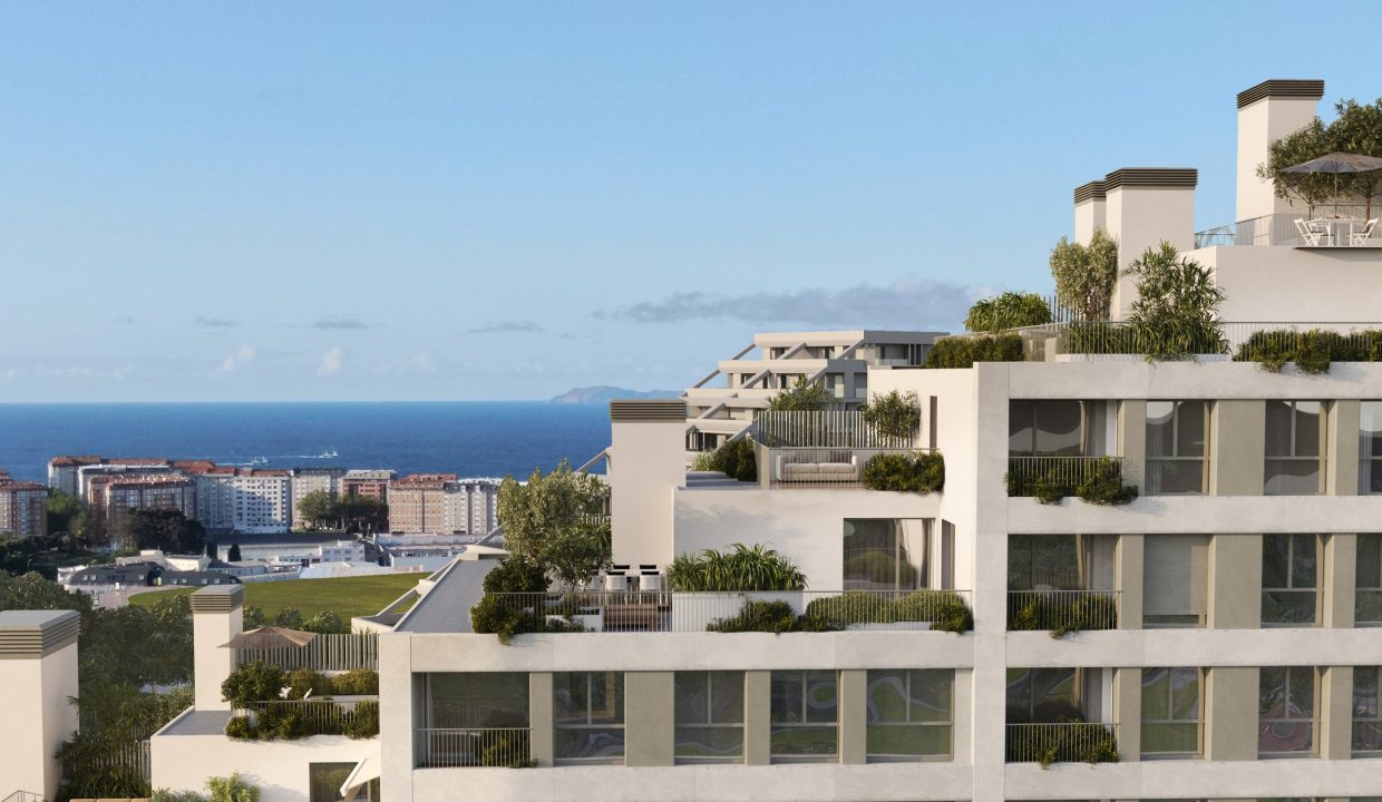 Promoción Residencial Caleida, obra nueva en La Coruña (Revista)